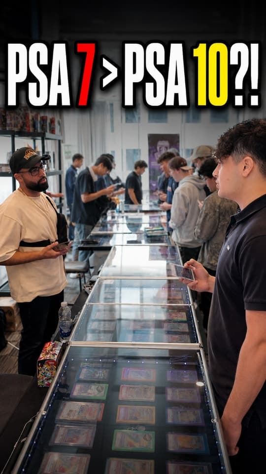 Would you ever pay more for a PSA 7 than a PSA 10?